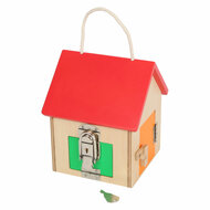 Small Foot - Houten Huisje met Sloten, 9dlg.