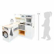 Small Foot - Houten Modulaire Speelkeuken XL Wit, 9dlg.