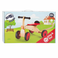 Small Foot - Houten Loopfiets Racer Rood