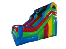 Springkussen High and Colorful Slide (pvc) &ndash; Avyna