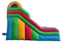 Springkussen High and Colorful Slide (pvc) &ndash; Avyna