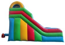 Springkussen High and Colorful Slide (pvc) &ndash; Avyna