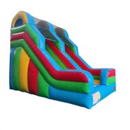 Springkussen High and Colorful Slide (pvc) &ndash; Avyna