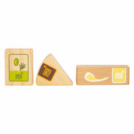 Small Foot - Houten Speeleten Vegetarisch Voedselset, 17dlg.