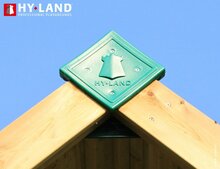 Hy-Land P6s Speeltoestel Grenenhout - RVS Glijbaan en Schommel