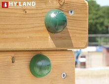 Hy-Land P7s Speeltoestel Douglas - Polyethyleen glijbaan en Schommel