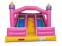 Springkussen Double Slide and Fun Girls (pvc) &ndash; Avyna