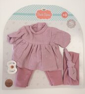 Paola Reina Kledingset Sonia roze (36cm)