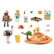 Playmobil Wiltopia Op Bezoek bij Papa Struisvogel - 71296