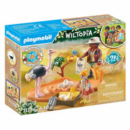 Playmobil Wiltopia Op Bezoek bij Papa Struisvogel - 71296