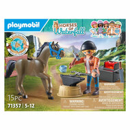 Playmobil Horses of Waterfall Hoefsmid: Ben &amp; Achilles - 71357