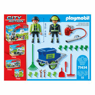 Playmobil City Action Figurenset Schoonmaakteam - 71434