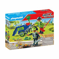 Playmobil City Action Figurenset Schoonmaakteam - 71434