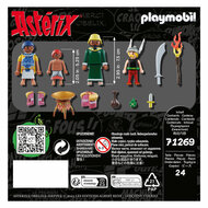 Playmobil Asterix: De vergiftigde taart van Plurkis - 71269