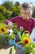 Tuinset voor kinderen met tuingereedschap - 4-delig