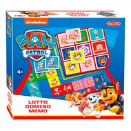 PAW Patrol Lotto,Domino,Memo - 3in1