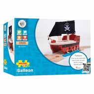 Bigjigs Houten Rails - Piratenschip