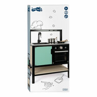 Small Foot - Houten Speelkeuken Industrieel, 6dlg.