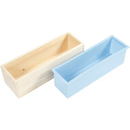 Silicone Vorm in een Houten Box, 1500ml