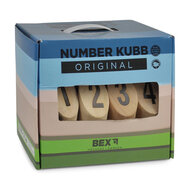 Number Kubb Original Rubber Hout