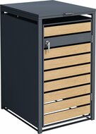 Lucas Metal Garbage Bin Shed Medium - 240 L