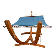 AXI Hawaii Hangmat set - Blauwe hangmat met houten frame