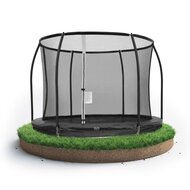 Boston Trampoline 10ft - Inground &amp; onground - Zwart