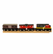 Bigjigs Houten CN Trein,5dlg