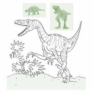 Dino Sticker Parade