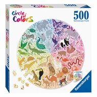 Circle of Colors Puzzels - Animals, 500st.