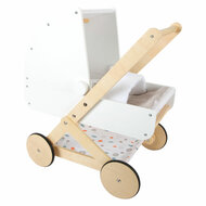 Small Foot  -  Houten Poppenwagen Little Button