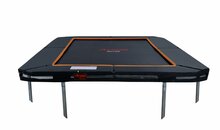 Trampoline Rand InGround 380x255 Zwart | Avyna