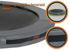 Universele InGround Trampoline Rand HD &Oslash;430 - Grijs