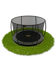 Avyna Trampoline InGround &Oslash;305 met veiligheidsnet | Camouflage