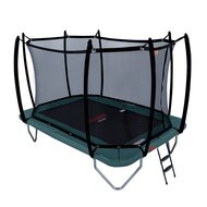 Avyna Trampoline Opbouw 305x225 (223) met net &ndash; Groen