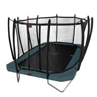 Avyna Trampoline Opbouw 520x305 (352) met net &ndash; Groen