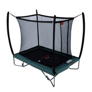 Avyna Trampoline Opbouw 275x190 (213) met net &ndash; Groen