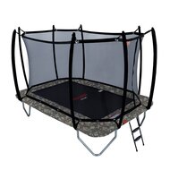 Avyna Trampoline Opbouw 380x255 (238) met net &ndash; Camouflage