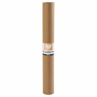 Faux Leather Papier Donkerbruin, 1mtr.