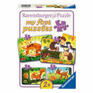 Legpuzzel Kleine Dierenfamilies, 4in1