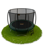 Avyna Trampoline Opbouw &Oslash;365 met veiligheidsnet &ndash; Groen