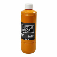 Textiel Color Verf - Mosterd, 500ml