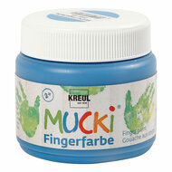 Mucki Vingerverf Blauw, 150ml