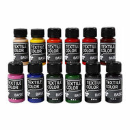 Textile Color Semi-dekkende Textielverf, 12x50ml