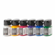 Glass Color Frost Glasverf Kleur, 6x30ml