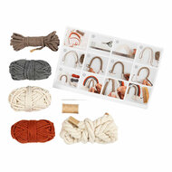 Mini Hobbyset Macrame Regenboog