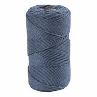 Macrame Koord - Blauw, 198m