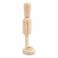 Houten Figuur op Voet, 45cm