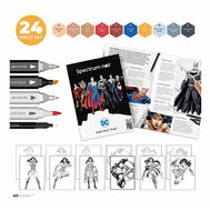 Hobbyset Illustratie Stripboekhelden Wonder Woman Kleurset