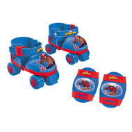 Spiderman Rolschaatsen met Beschermset, mt 22-29